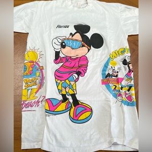 Vintage Mickey Mouse disney Florida tee XL
